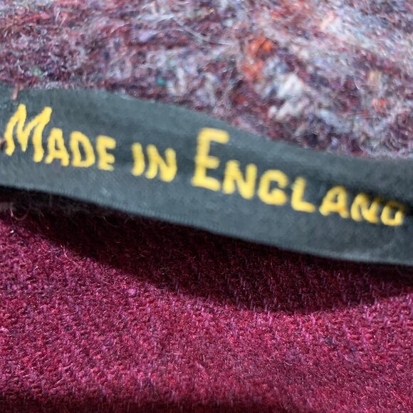 MADE IN ENGLAND VINTAGE WOOL ROBE JACKETS SIZE L - Picture 16 of 16